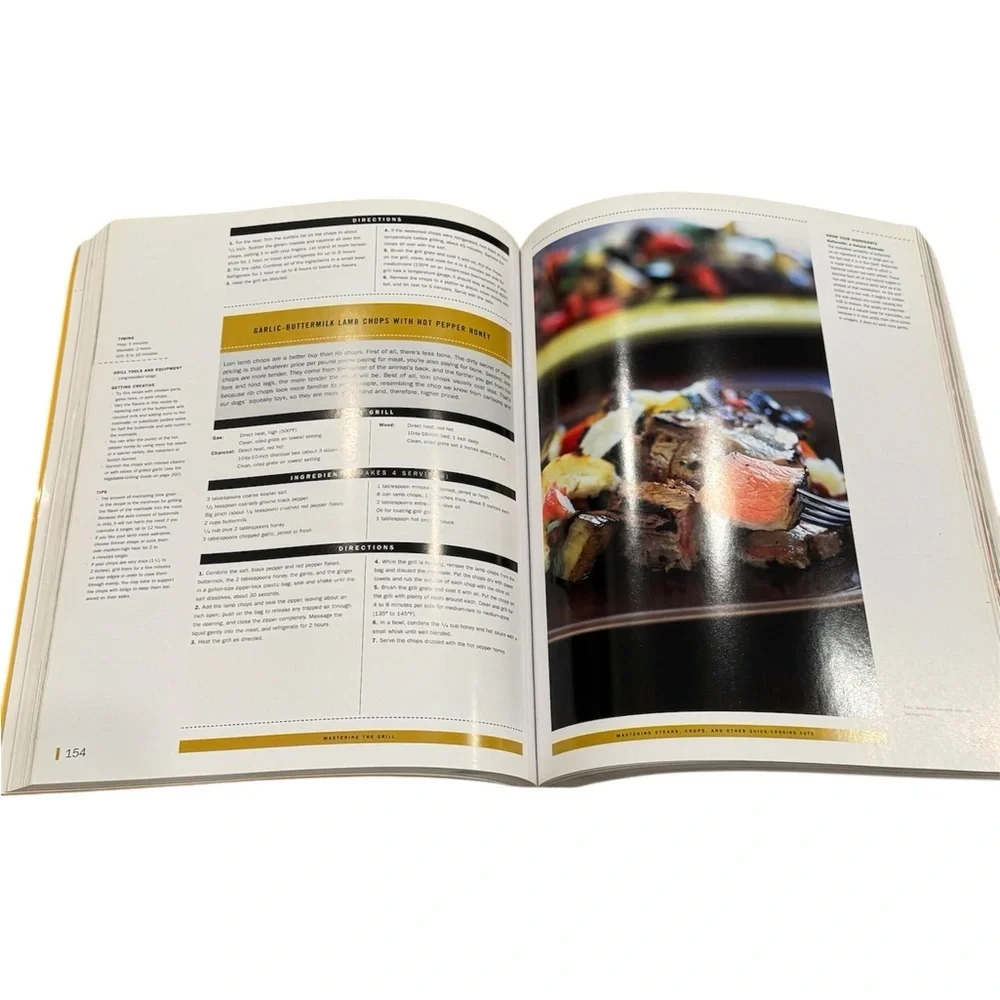 Mastering the Grill Cookbook - Orange Cover